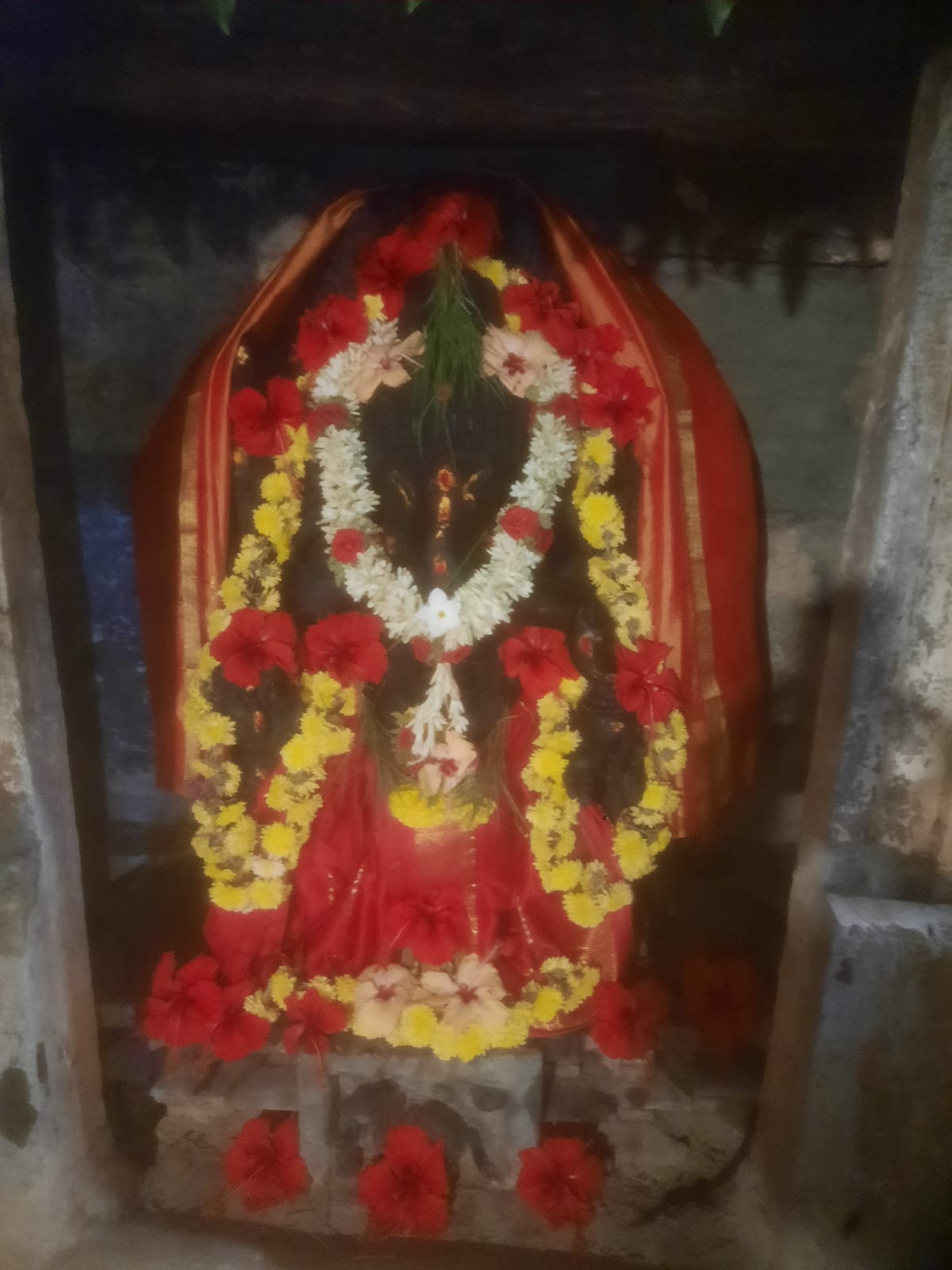 Gowri Ganesh Festival Deity Red